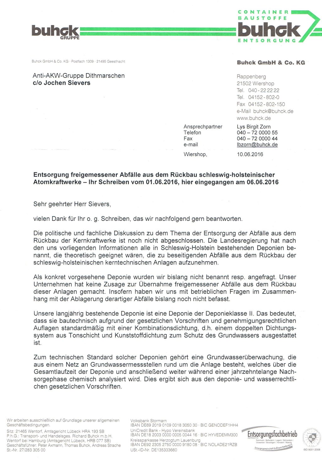 Anti Atomgruppe Dithmarschen