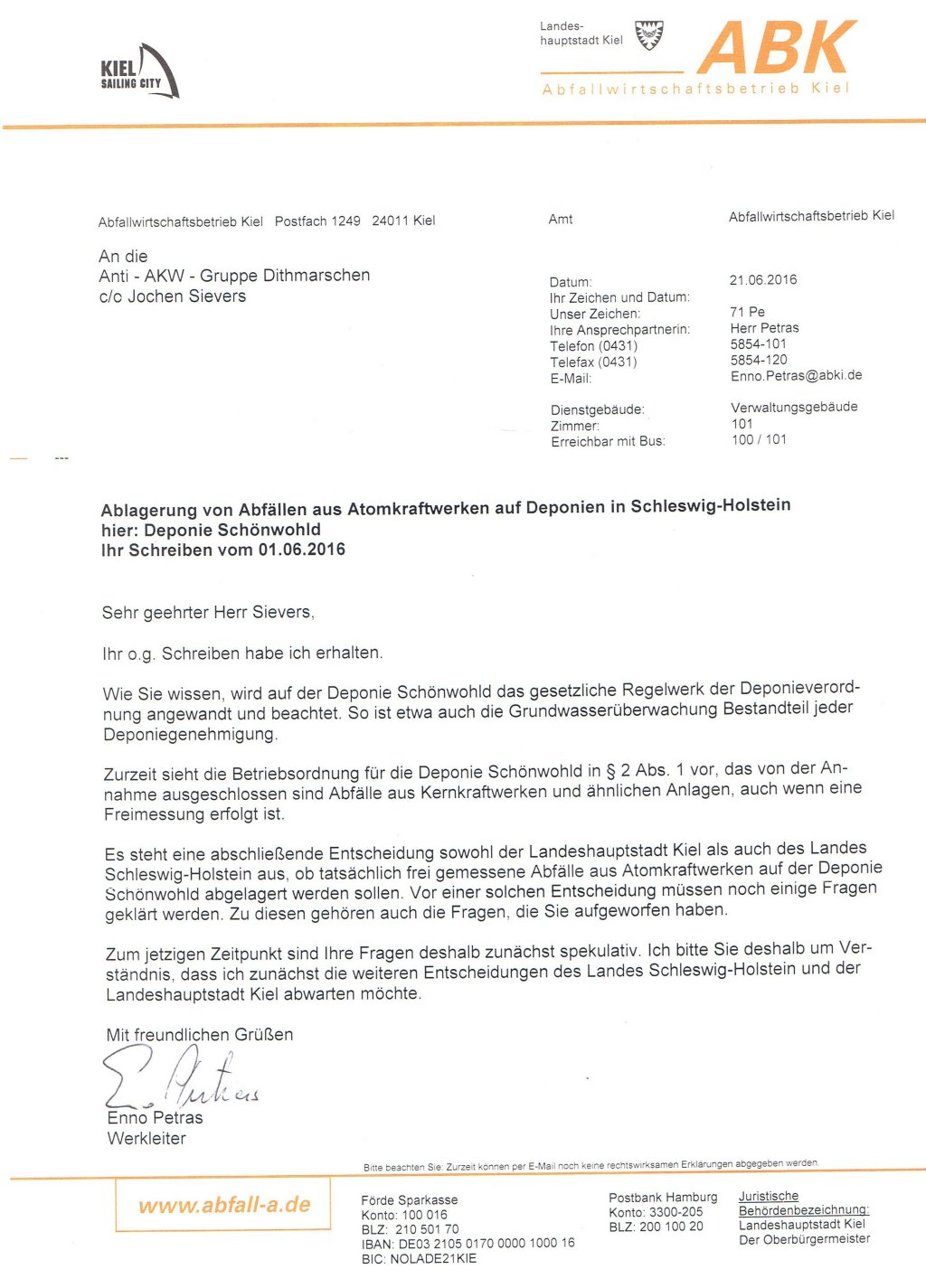 Anti Atomgruppe Dithmarschen