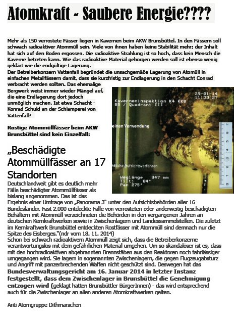 Anti Atomgruppe Dithmarschen