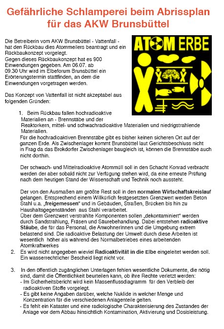 Anti Atomgruppe Dithmarschen